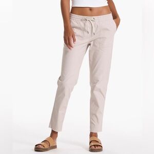 Vuori Vintage Ripstop Pant, suede color, size medium